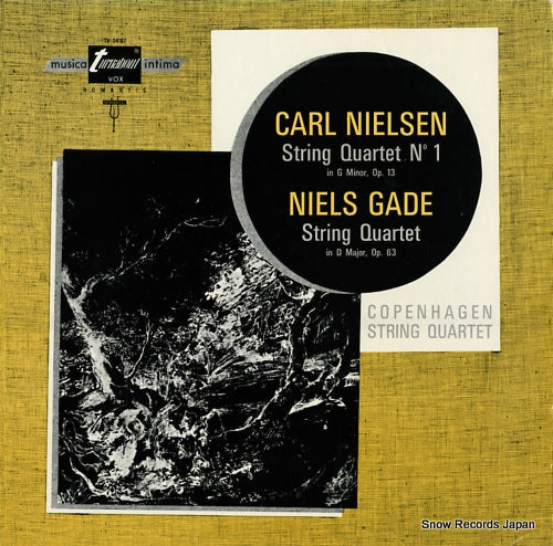 COPENHAGEN STRING QUARTET, THE nielsen; string quartet no.1 in g minor, op.13 TV34187