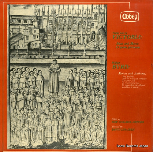 LUMSDEN, DAVID tomas luis de victoria; mass and motet 0 quam gloriosum ABBEY629