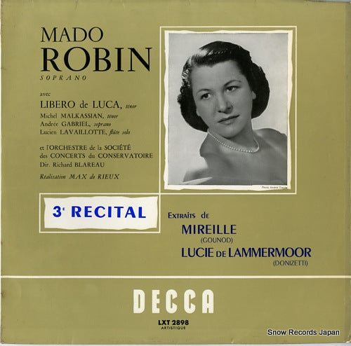 ROBIN, MADO 3 recital LXT2898
