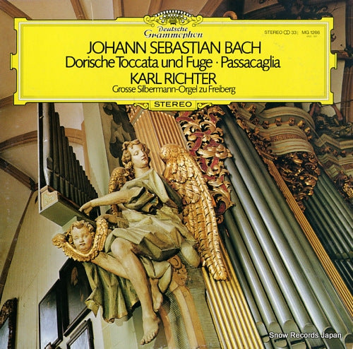 RICHTER, KARL bach; dorische toccata und fuge MG1266