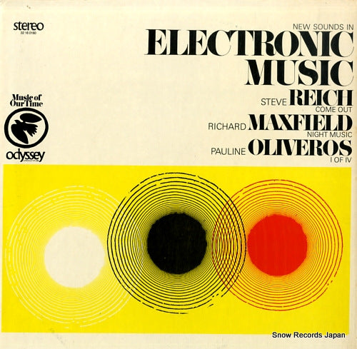 REICH, STEVE new sounds in electronic music 32160160