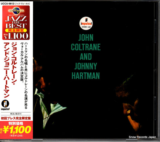 COLTRANE, JOHN, AND JOHNNY HARTMAN john coltrane and johnny hartman UCCU-9812