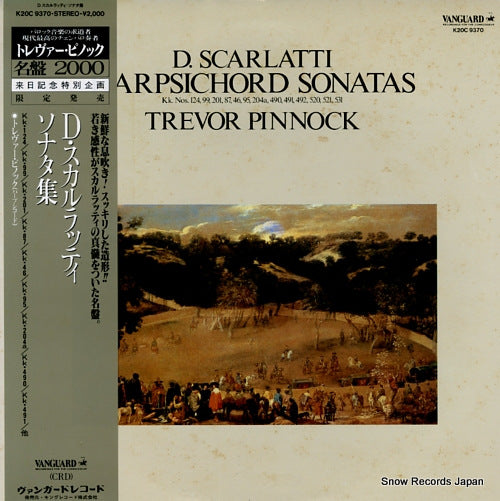 PINNOCK, TREVOR scarlatti; harpsichord sonatas K20C9370