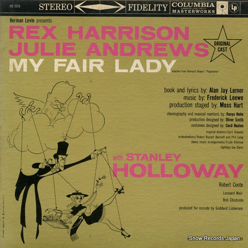 ORIGINAL CAST ALBUM my fair lady OS2015