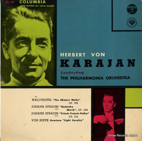 KARAJAN, HERBERT VON waldteufel; "the skaters waltz" ZL-49