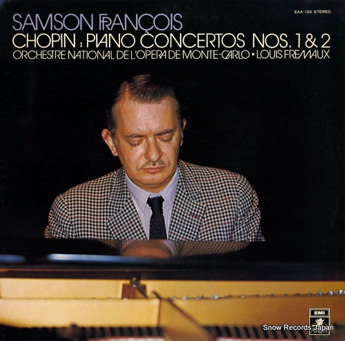 FRANCOIS, SAMSON chopin; piano concertos nos. 1&2 EAA-134