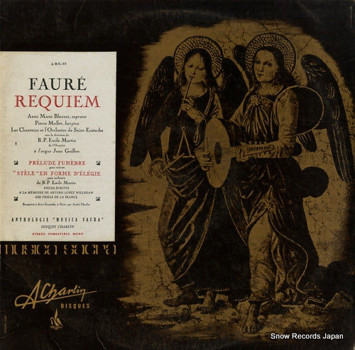 MARTIN, EMILE faure; requiem AMS39