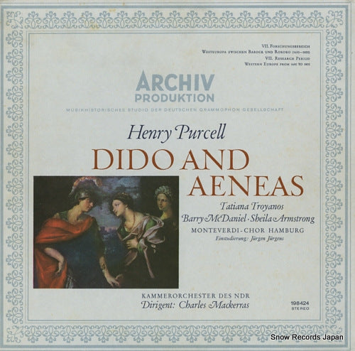 MACKERRAS, CHARLES purcell; dido and aeneas 198424
