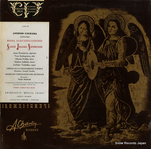 SMETACEK, VACLAV caldara; missa sanctificationis sancti joannis nepomuceni AMS-62