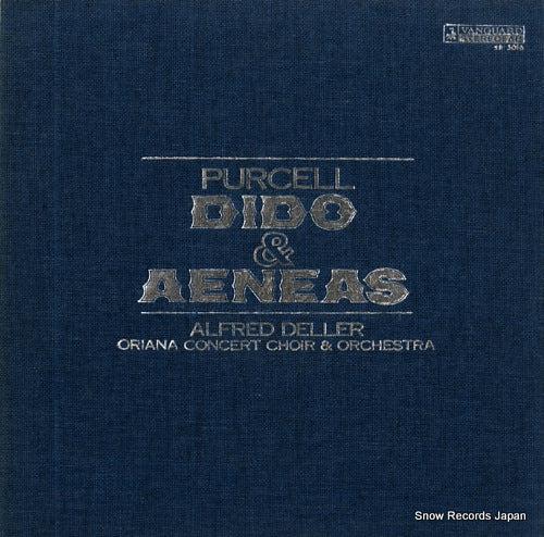 DELLER, ALFRED purcell; dido and aeneas SR-5016