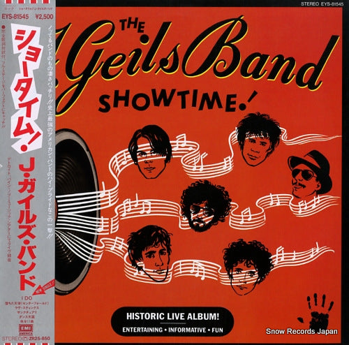 GEILS, J., BAND, THE showtime EYS-81545