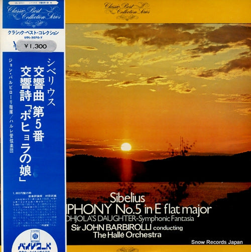 BARBIROLLI, JOHN sibelius; symphony no.5 in e flat major UDL-3070-Y