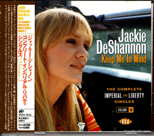 DESHANNON, JACKIE keep me in mind; the complete imperial and liberty singles volume 3 MSIG-0822/CDCHD-1350