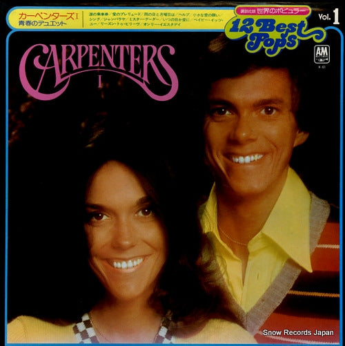 CARPENTERS, THE 12 best pops vol.1 X-61