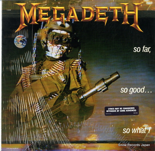 MEGADETH so far so good so what C1-48148