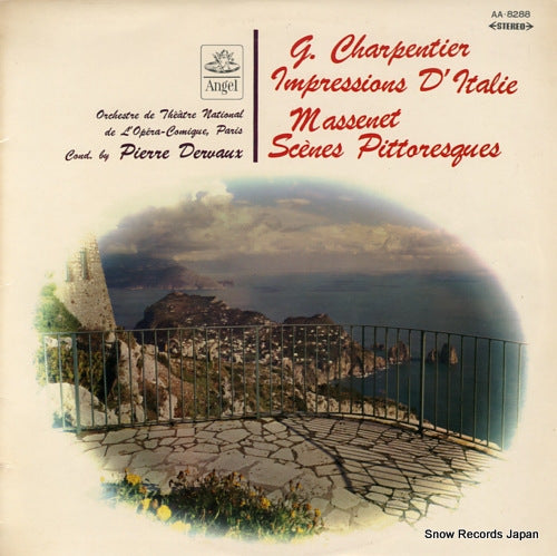DERVAUX, PIERRE charpentier; "impressions d'italie" AA-8288