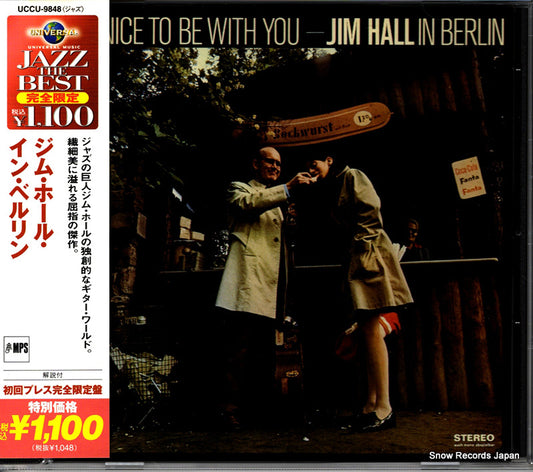 HALL, JIM jim hall in berlin - it's nice to be with you UCCU-9848