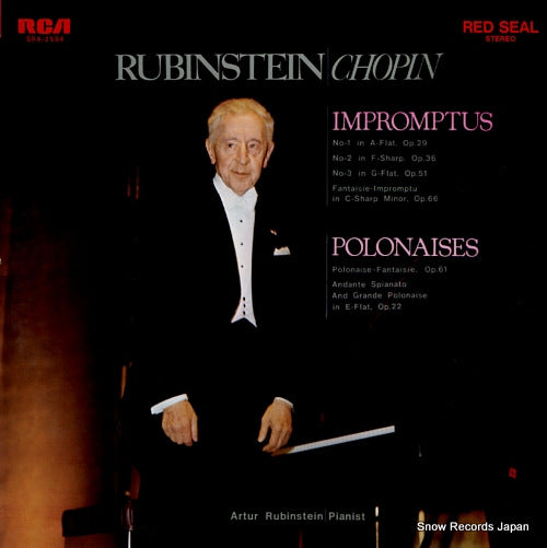 RUBINSTEIN, ARTUR chopin; impromptus SRA-2594