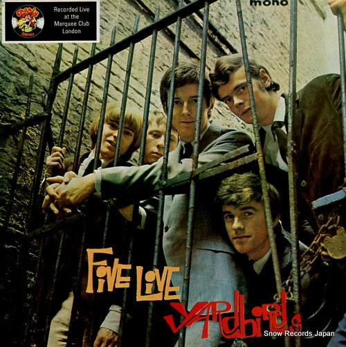 YARDBIRDS, THE five live yardbirds CR30173