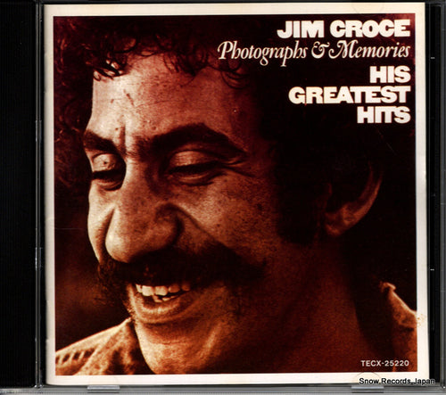 CROCE, JIM photographs & memories - his greatest hits TECX-25220