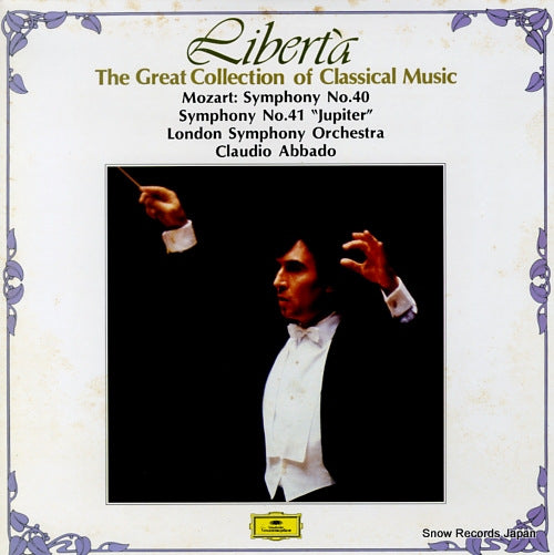 ABBADO, CLAUDIO mozart; symphony no.40 & 41 "jupiter" MI8324