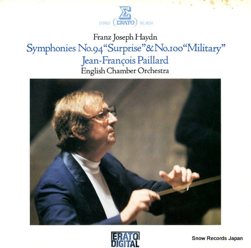 PAILLARD, JEAN-FRANCOIS haydn; symphonies no.94"surprise" & no.100"military" REL-8024