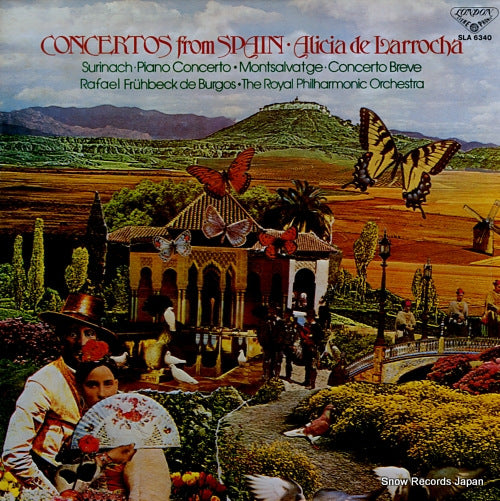 LARROCHA, ALICIA DE concertos from spain SLA6340