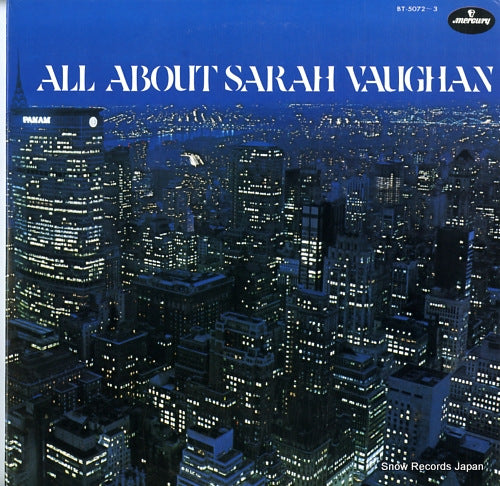 VAUGHAN, SARAH all about sarah vaughan BT-5072