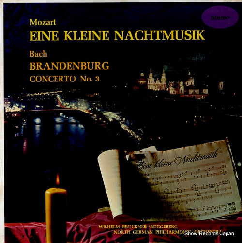 BRUCKNER-RUGGEBERG, WILHELM mozart; eine kleine nachtmusik ASC-812