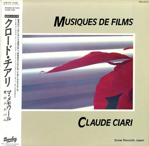 CIARI, CLAUDE musiques de films claude ciari L25B-1037