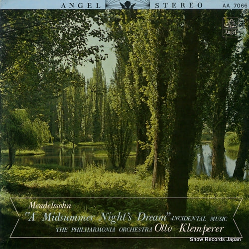 KLEMPERER, OTTO mendelssohn; "a midsummer night's dream" incidental music AA-7066