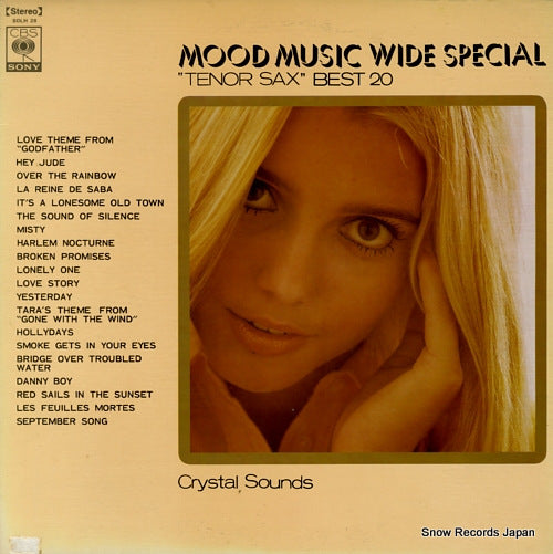 CRYSTAL SOUNDS modern music wide special / tenor sax best 20 SOLH28
