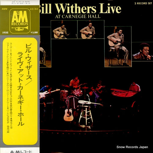WITHERS, BILL live at carnegie hall AMW43