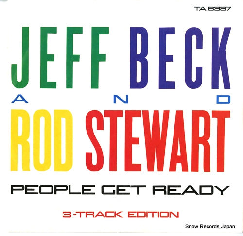 BECK, JEFF, AND ROD STEWART people get ready TA6387
