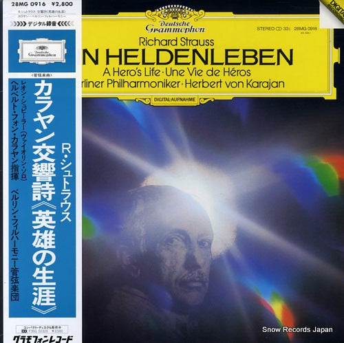 KARAJAN, HERBERT VON r.strauss; ein heldenleben 28MG0916