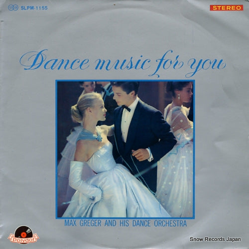 GREGER, MAX dance music for you SLPM-1155
