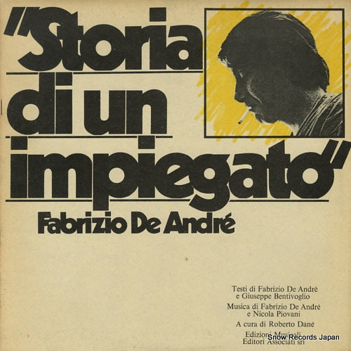 ANDRE, FABRIZIO DE storia di un impiegato PA-LP49