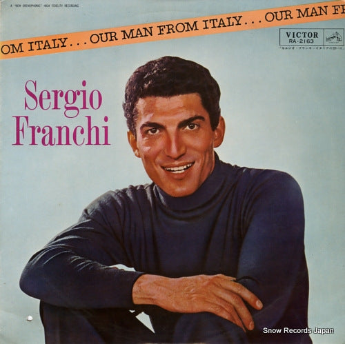 FRANCHI, SERGIO our man from italy RA-2163