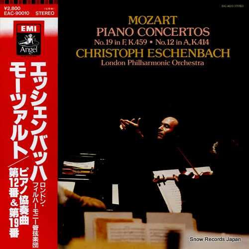 ESCHENBACH, CHRISTOPH mozart; piano concertos no.19 & no.12 EAC-90010