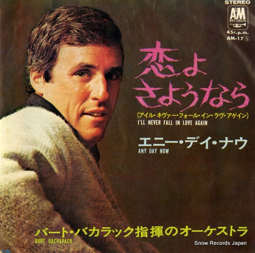 BACHARACH, BURT i'll never fall in love again AM-17