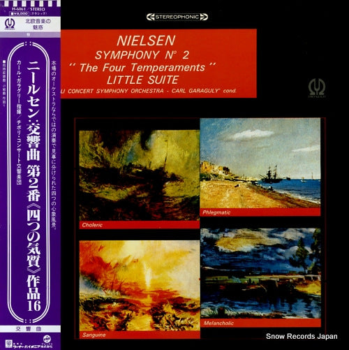 GARAGULY, CARL nielsen; symphony no.2 "the four temperaments" H-6061