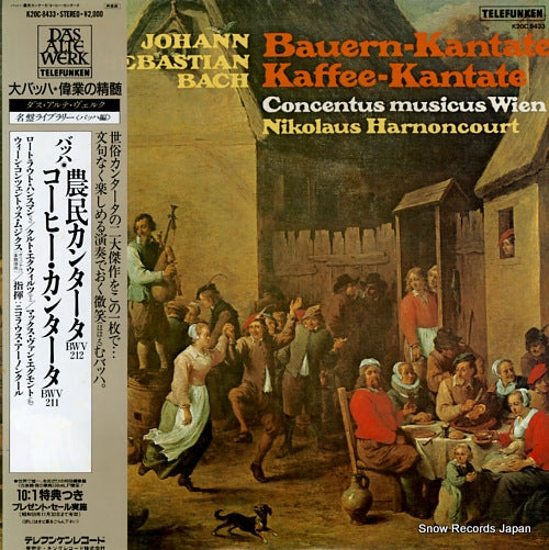HARNONCOURT, NIKOLAUS bach; bauern-kantate / kaffee-kantate K20C-8433