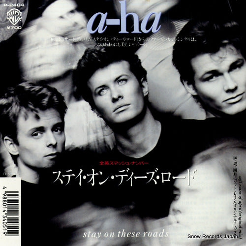 A-HA stay on these roads P-2404