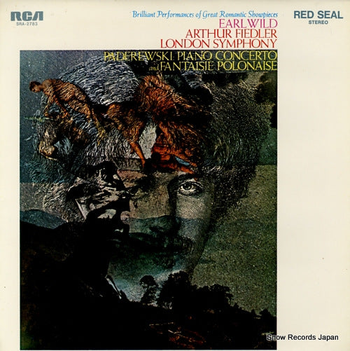FIEDLER, ARTHUR paderewski; piano concerto and fantasie polonaise SRA-2783