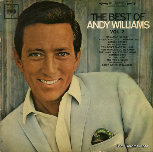 WILLIAMS, ANDY the best of andy williams vol.2 YS-512-C
