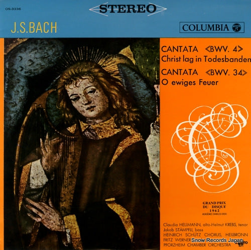 WERNER, FRITZ bach; cantana bwv.4 / bwv.34 OS-3336