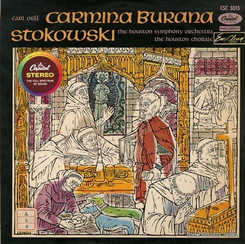 STOKOWSKI, LEOPOLD orff; carmina burana CSC5015