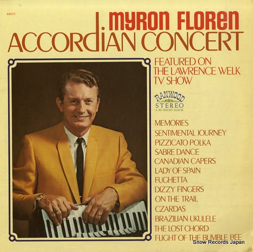 FLOREN, MYRON accordian concert R-8015/RLP-8015