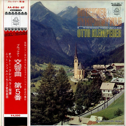 KLEMPERER, OTTO bruckner; symphony no.5 AA-8186