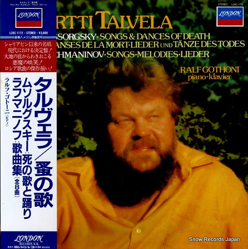 TALVELA, MARTTI mussorgsky; songs & dances of death L28C-1172